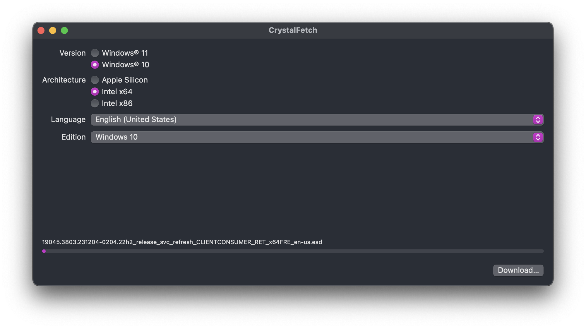 CrystalFetch